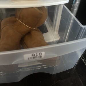 Botines cafe en cajon